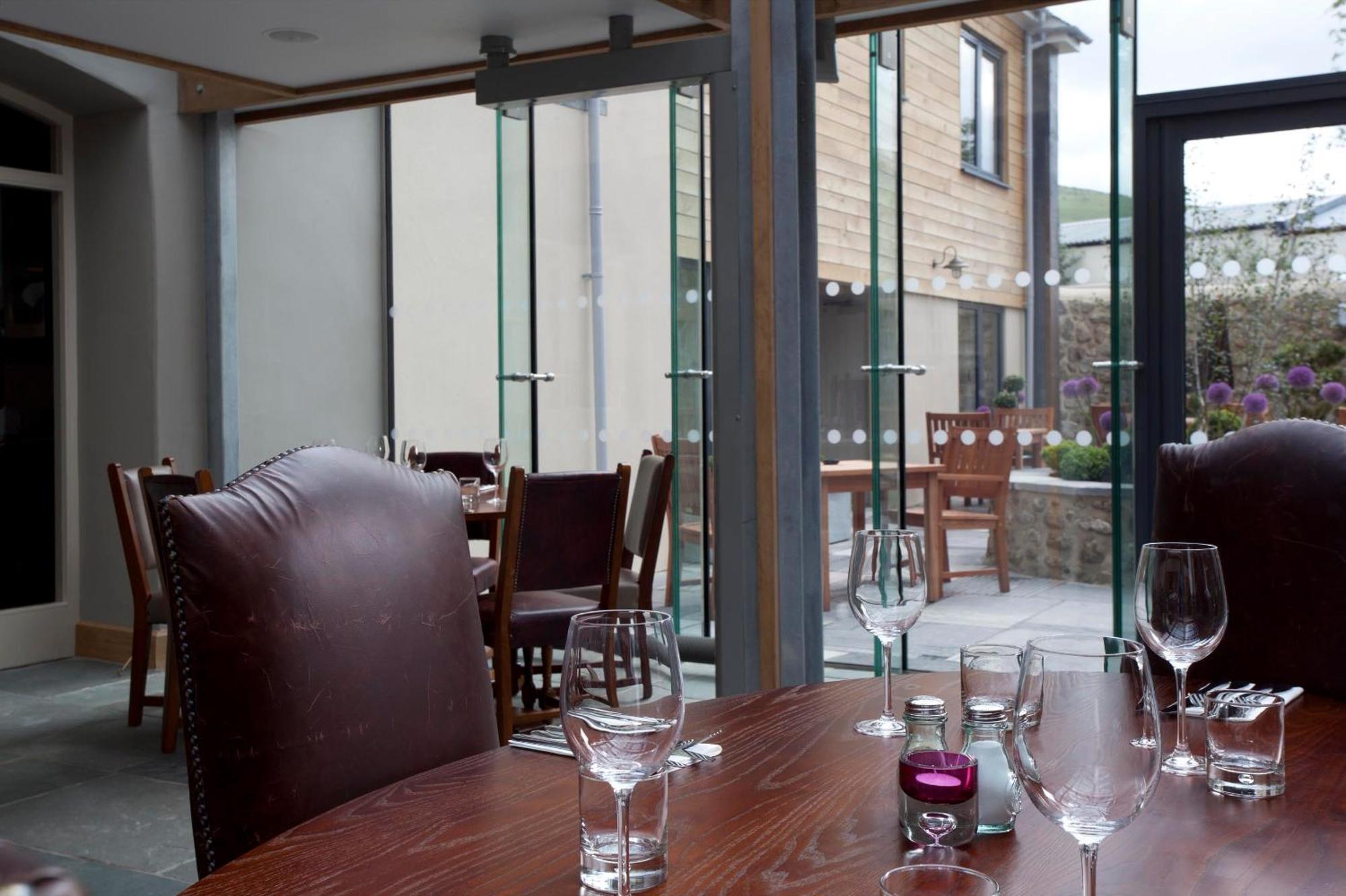 The Three Crowns Hotel Chagford Kültér fotó The restaurant at The River Cottage