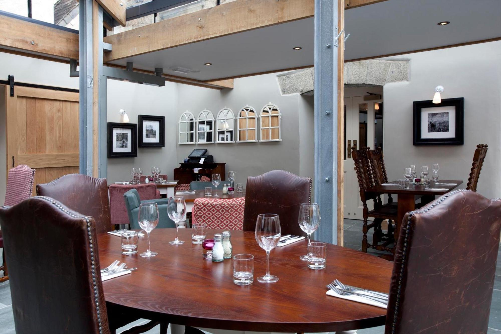 The Three Crowns Hotel Chagford Kültér fotó The restaurant at The Swan