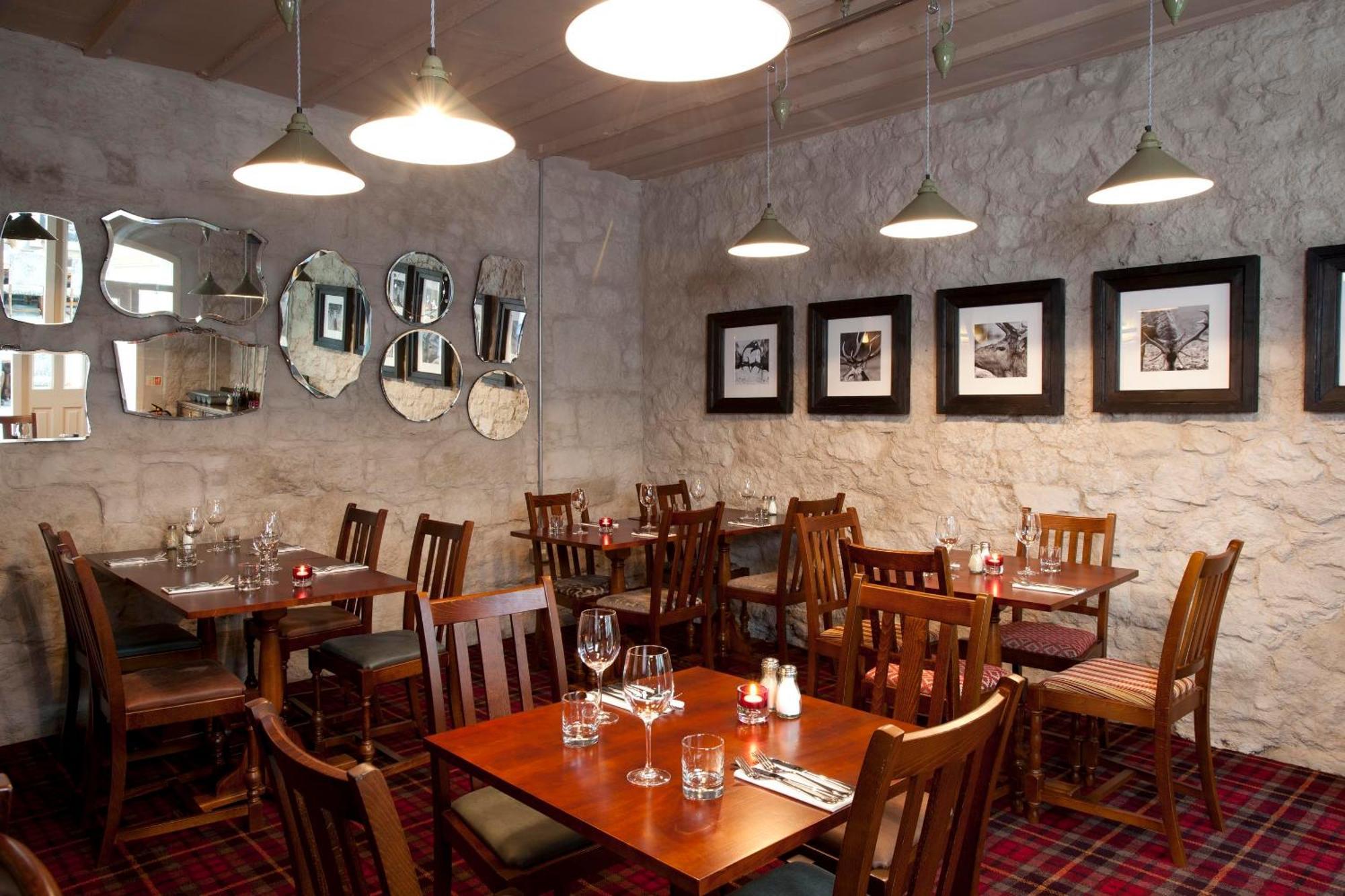The Three Crowns Hotel Chagford Kültér fotó The restaurant at the Old Stamp House